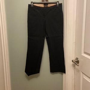 The limited cropped capris black